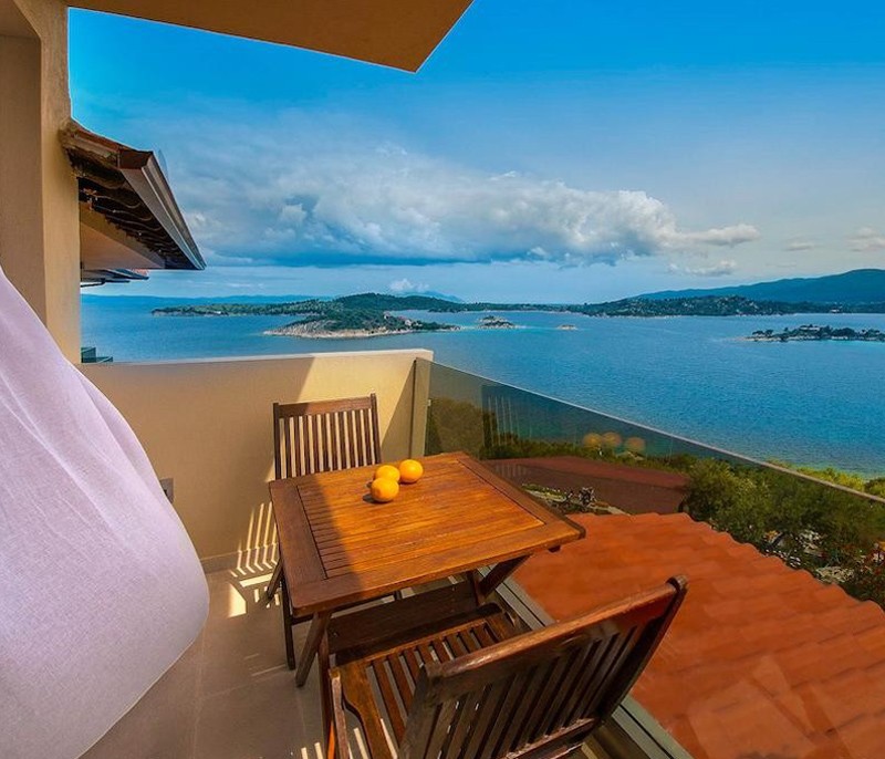 The house of the morning sun in Vourvourou